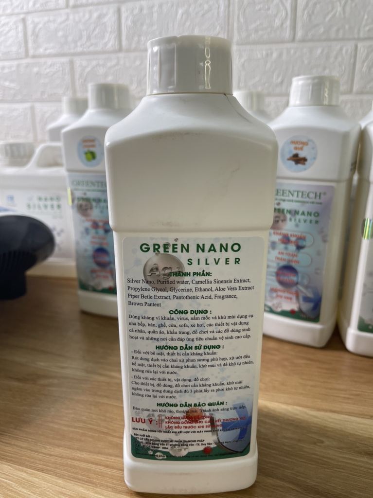 1L Dung dịch Nano tạo khói máy khử khuẩn