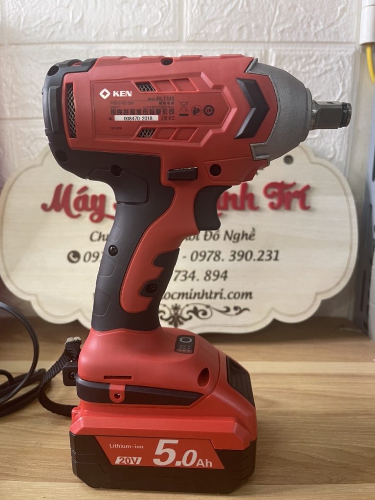 Súng bu lông PIN 1/2 KEN 380NM