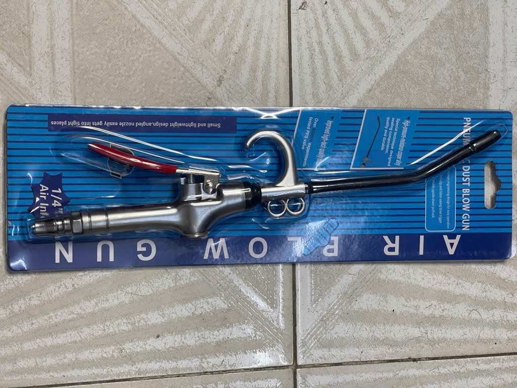 Sản Phẩm AIR PLOW GUN - Đầu Xịt Hơi Vòi Dài Chất Lượng Cao