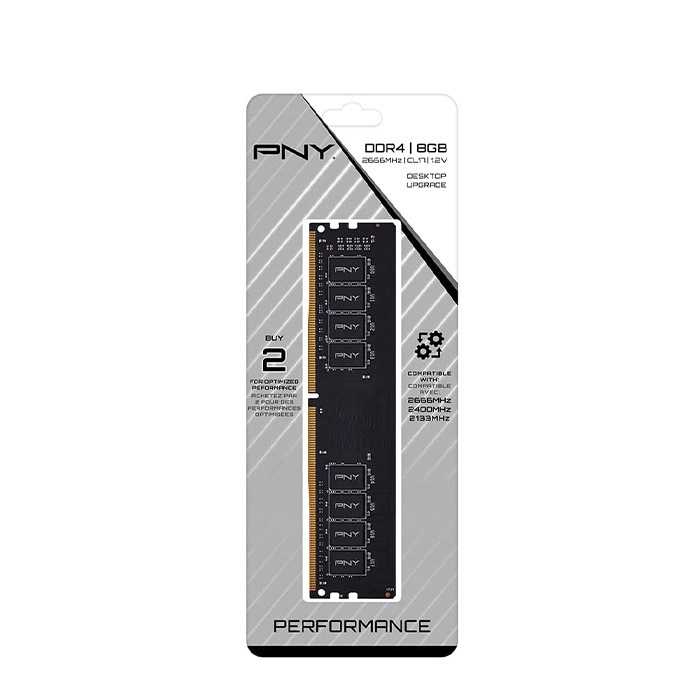 RAM PNY 8GB Bus 2666 CL16 (8GBF1X08LFHH35-12-K)