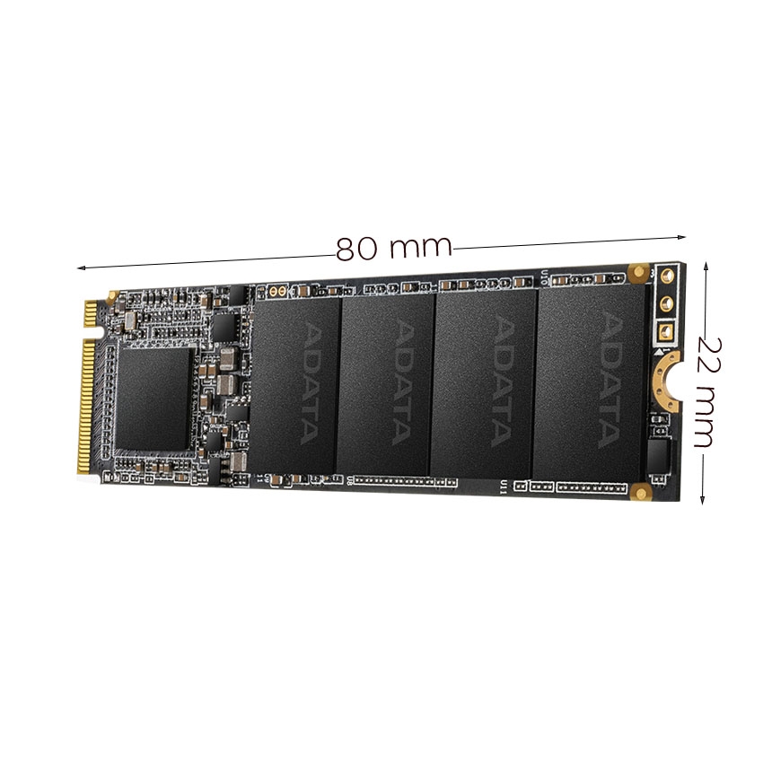 Ổ cứng SSD Adata SX6000NP Lite 128GB M.2 2280 PCIe NVMe Gen 3x4 (Đọc 1800MB/s - Ghi 1200MB/s)