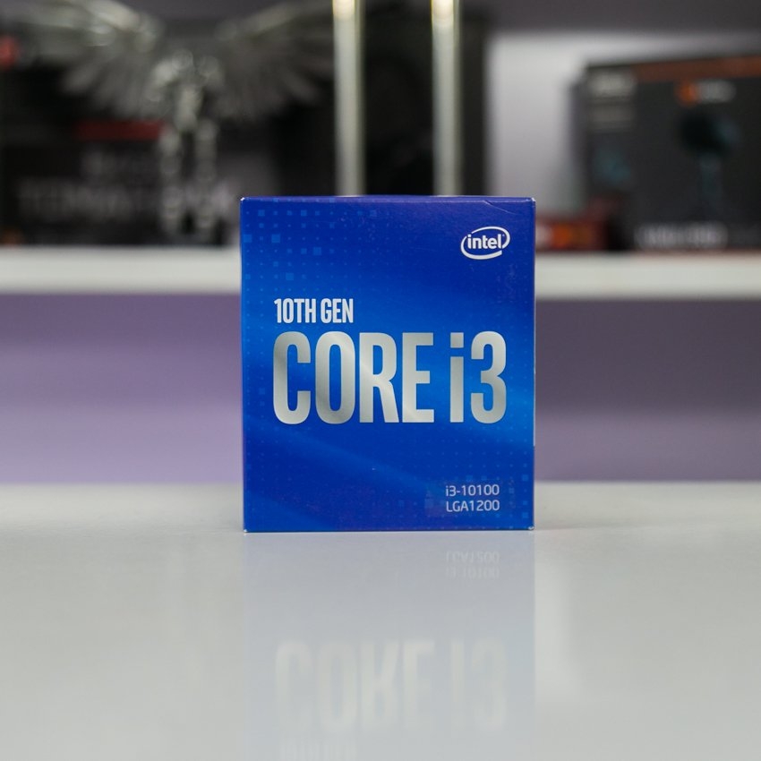 CPU Intel Core i3-10100 (3.6GHz turbo up to 4.3Ghz, 4 nhân 8 luồng, 6MB Cache, 65W) - Socket Intel LGA 1200