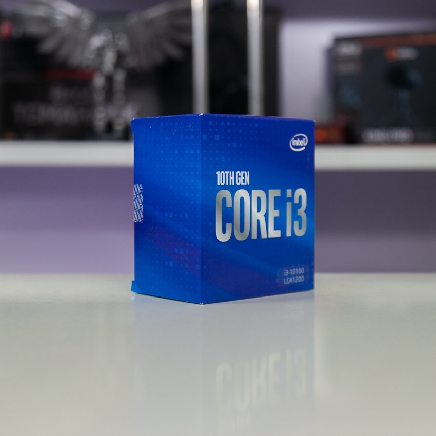 CPU Intel Core i3-10100 (3.6GHz turbo up to 4.3Ghz, 4 nhân 8 luồng, 6MB Cache, 65W) - Socket Intel LGA 1200