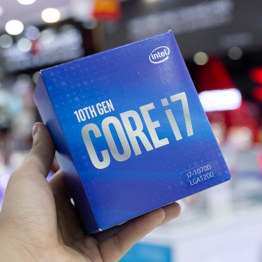 CPU Intel Core i7-10700 (2.9GHz turbo up to 4.8GHz, 8 nhân 16 luồng, 16MB Cache, 65W) - Socket Intel LGA 1200