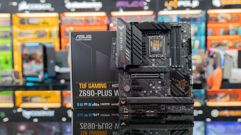 Mainboard ASUS TUF GAMING Z690-PLUS WIFI D4. (Intel Z690, Socket 1700, ATX, 4 khe RAM DDR4)