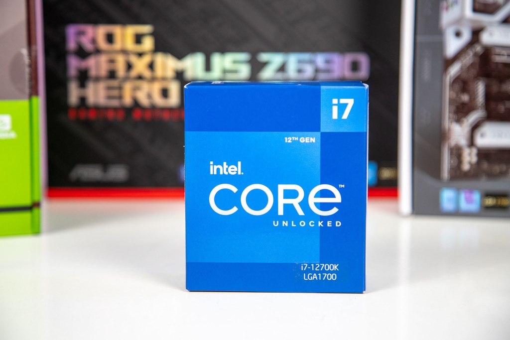 CPU Intel Core i7-12700K (3.8GHz turbo up to 5.0Ghz, 12 nhân 20 luồng, 25MB Cache, 125W) /Alder Lake