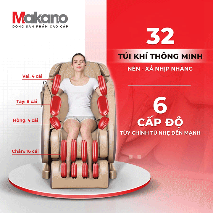 Ghế Massage Makano DVGM 20001