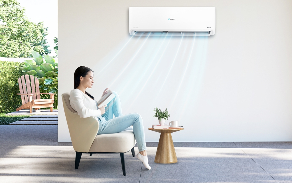 Điều Hòa Casper 2 Chiều inverter 9.000 BTU GH09 TL32