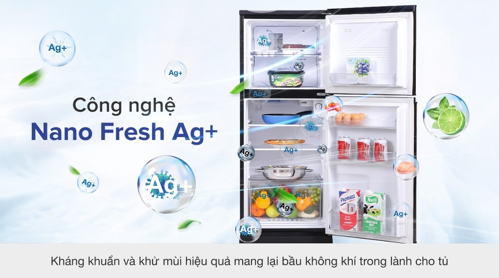 Tủ lạnh Aqua 130 lít AQR T150FA (BS)