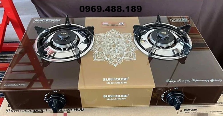 Bếp ga đôi Sunhouse