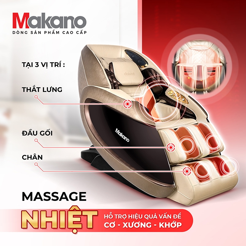 Ghế Massage Makano DVGM 30003