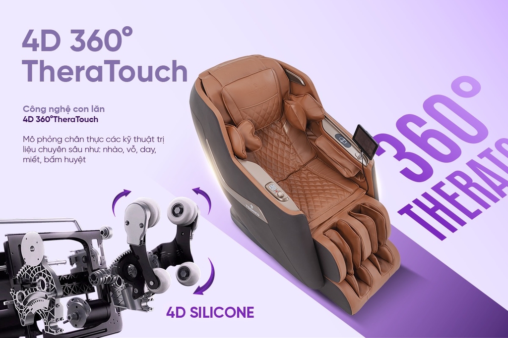 Ghế massage trị liệu 4D Toshiko T90