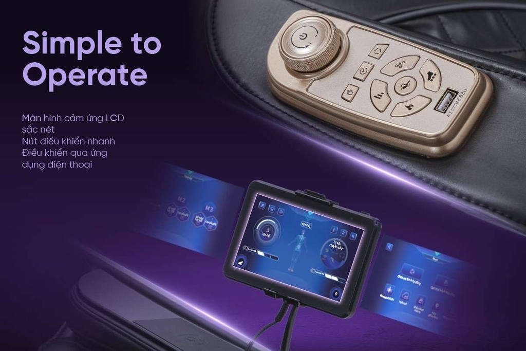 Ghế Massage 4D Toshiko T95