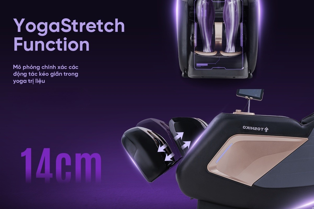 Ghế Massage 4D Toshiko T95