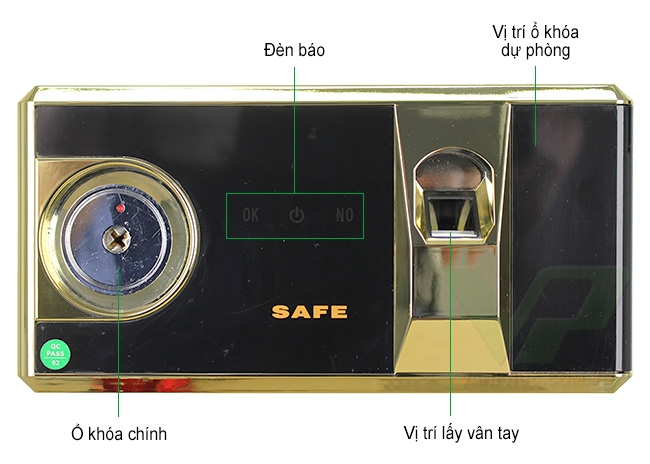 Két Sắt Việt Tiệp Vân Tay K30