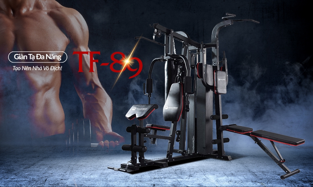 GIÀN TẠ ĐA NĂNG TECH FITNESS TF 89