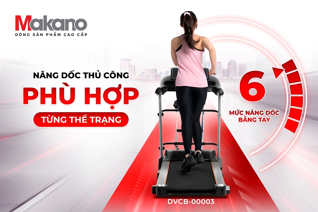 Máy chạy bộ Makano DVCB 00003