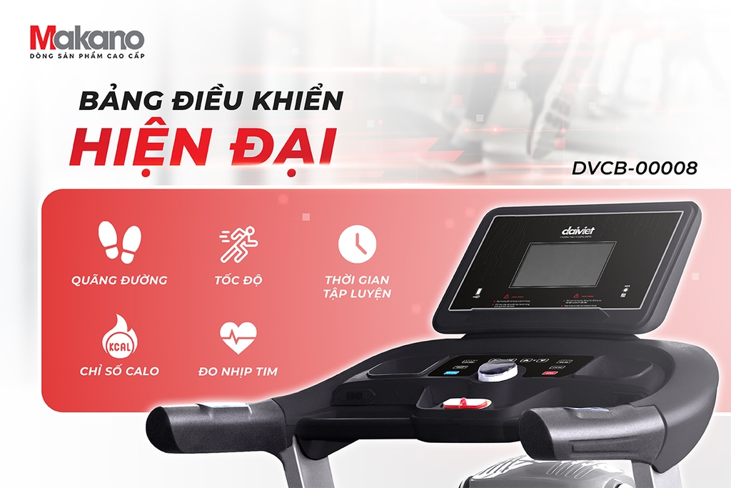 Máy chạy bộ Makano DVCB 00008