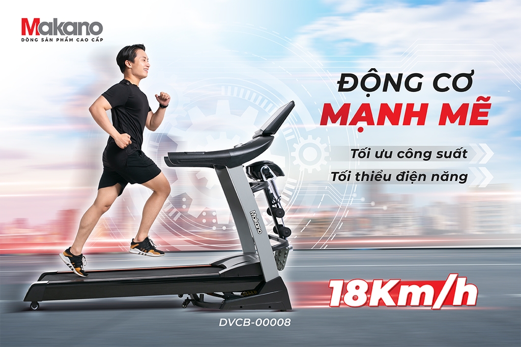 Máy chạy bộ Makano DVCB 00008