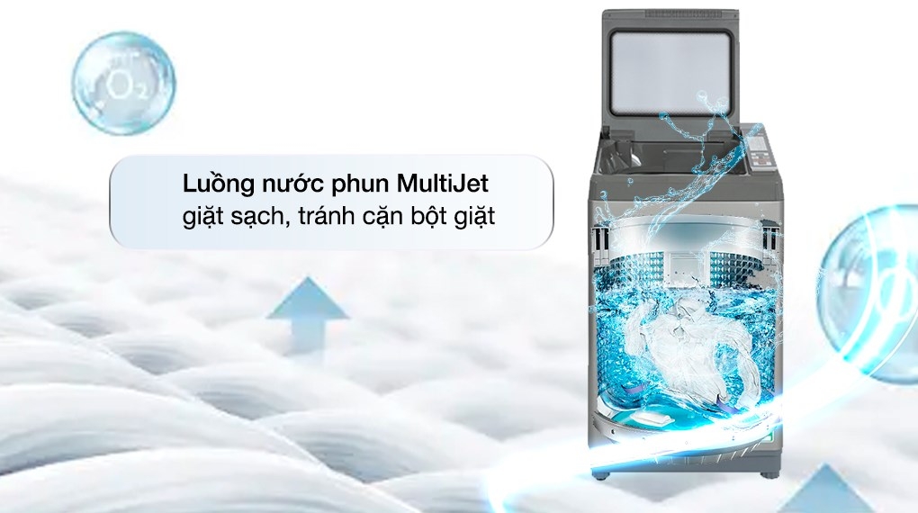 Máy giặt Aqua Inverter 9 kg AQW S90CT.S