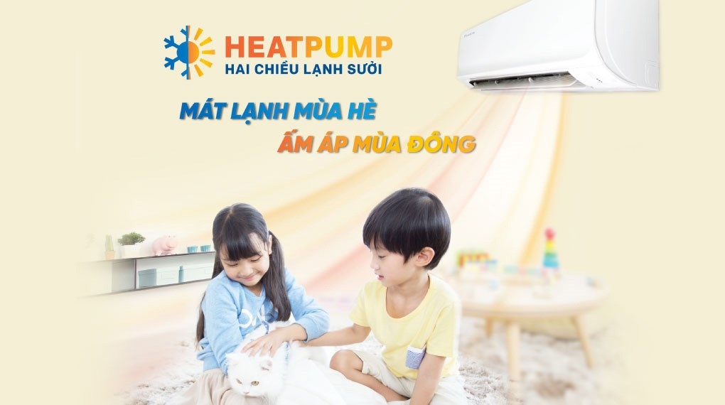 Điều Hòa Daikin 2 chiều inverter 12.000 BTU FTHF35 VAVMV