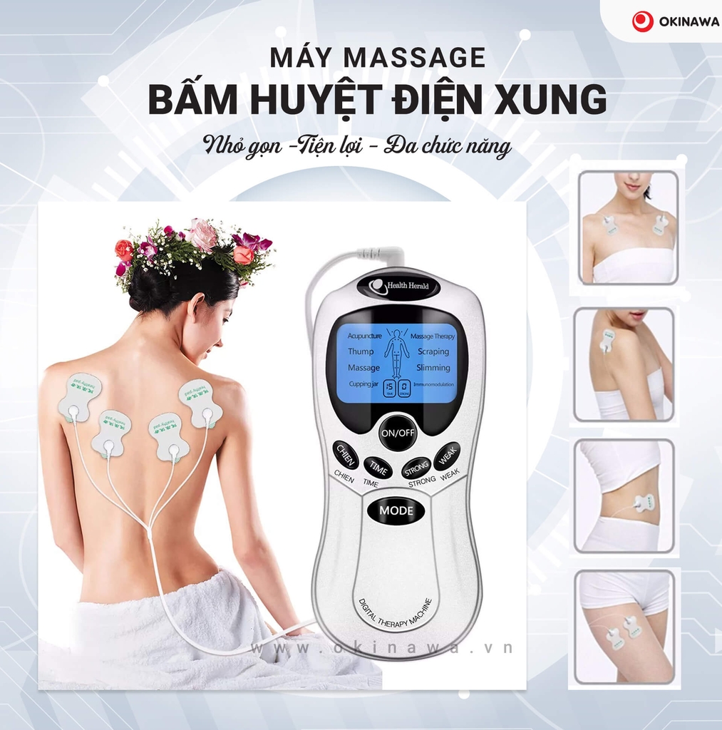 MÁY MASSAGE BẤM HUYỆT OKINAWA OS 02