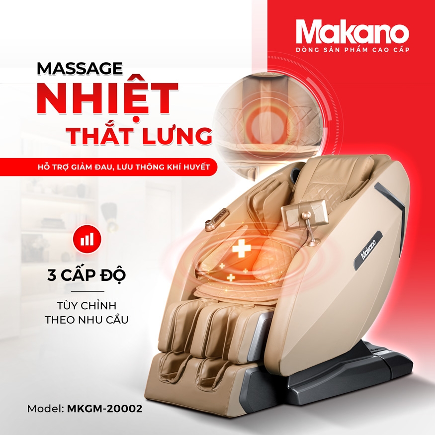 Ghế Massage Makano MKGM 20002 (LCD)