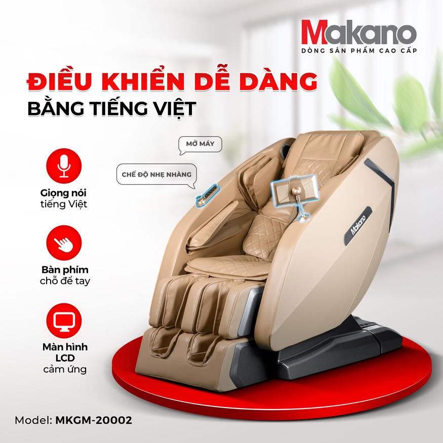 Ghế Massage Makano MKGM 20002 (LCD)