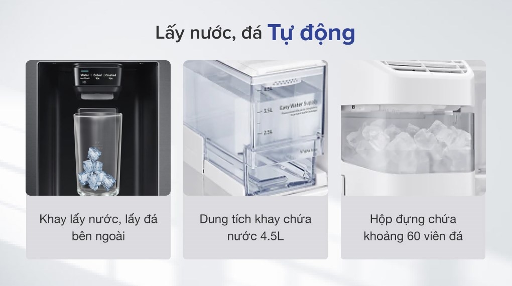 Tủ lạnh Samsung Inverter 635 lít Side By Side RS 64R53012C/SV