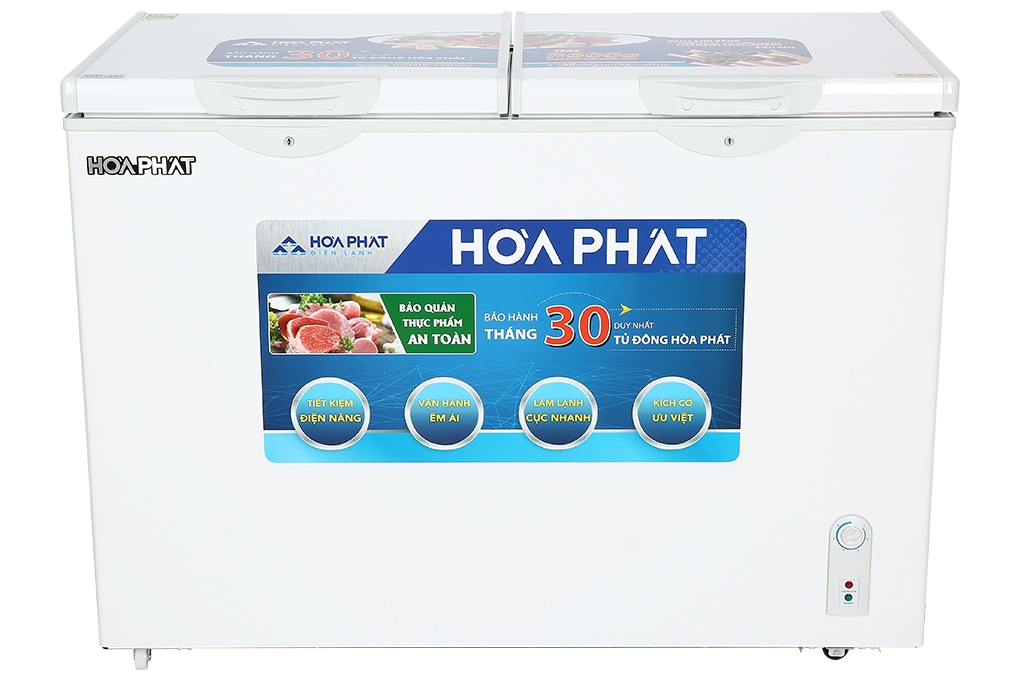 Tủ đông Hòa Phát 2 Ngăn Đông Mát 245 lít HCF 606S2Đ2