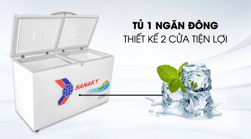 Tủ đông Sanaky 1 Ngăn Đông 305 lít VH 4099A1