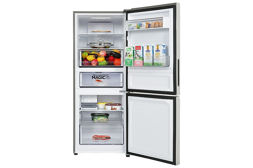 Tủ lạnh Aqua Inverter 260 lít AQR I298EB SW