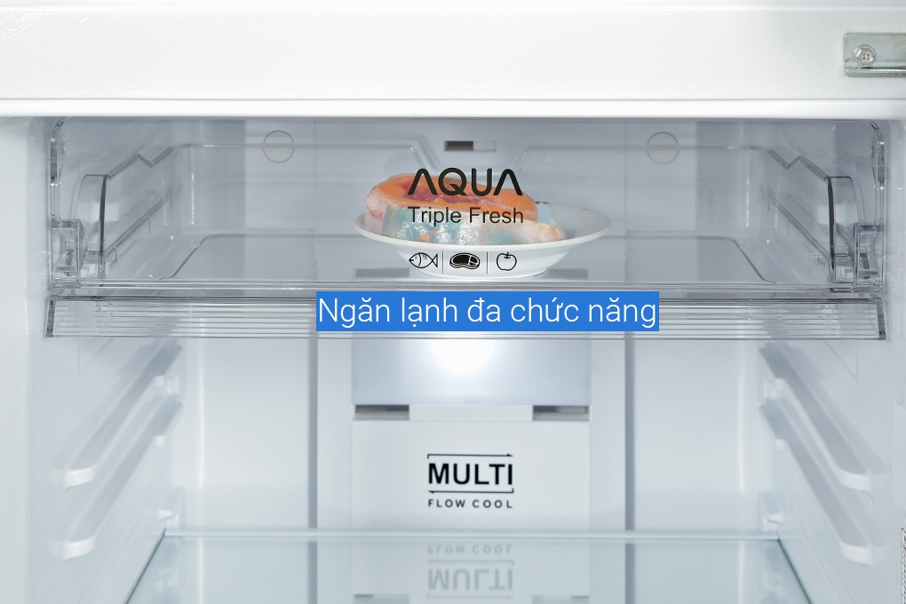 Tủ lạnh Aqua Inverter 318 lít AQR T369FA (WBS)