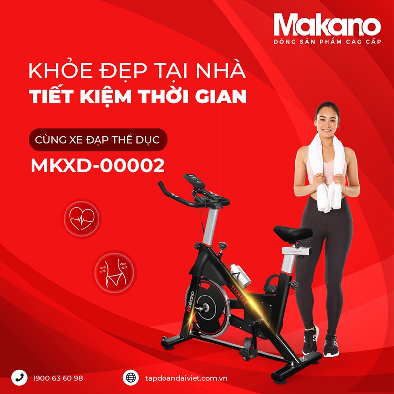 Xe đạp thể dục Makano MKXD 00002