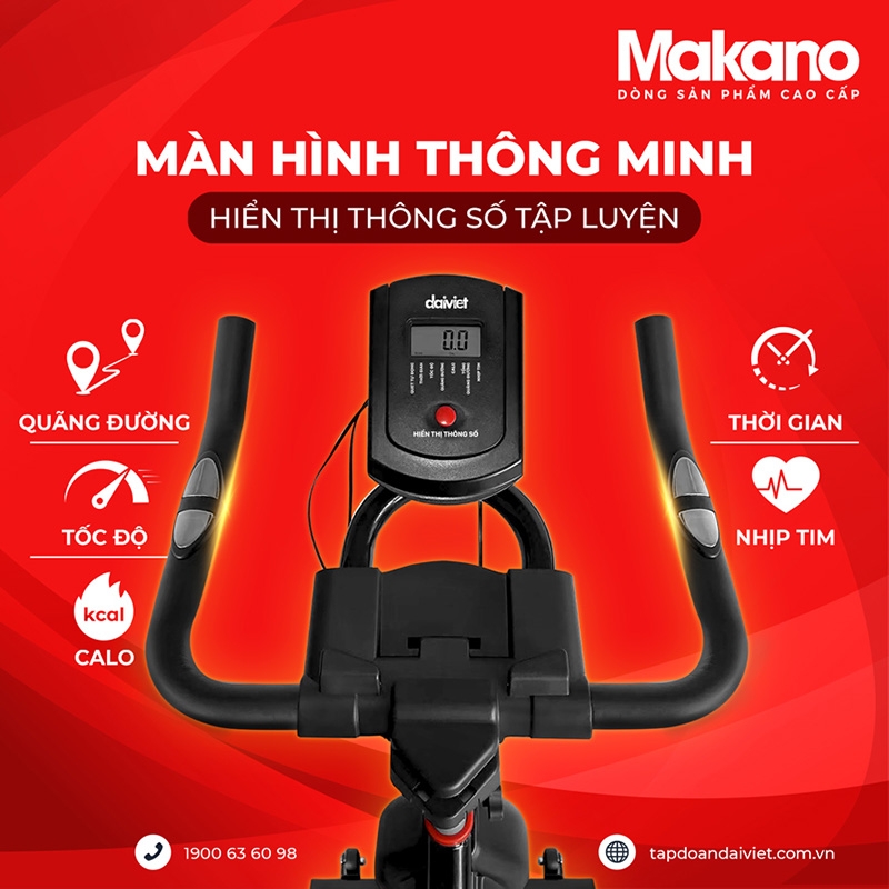 Xe đạp thể dục Makano MKXD 00002