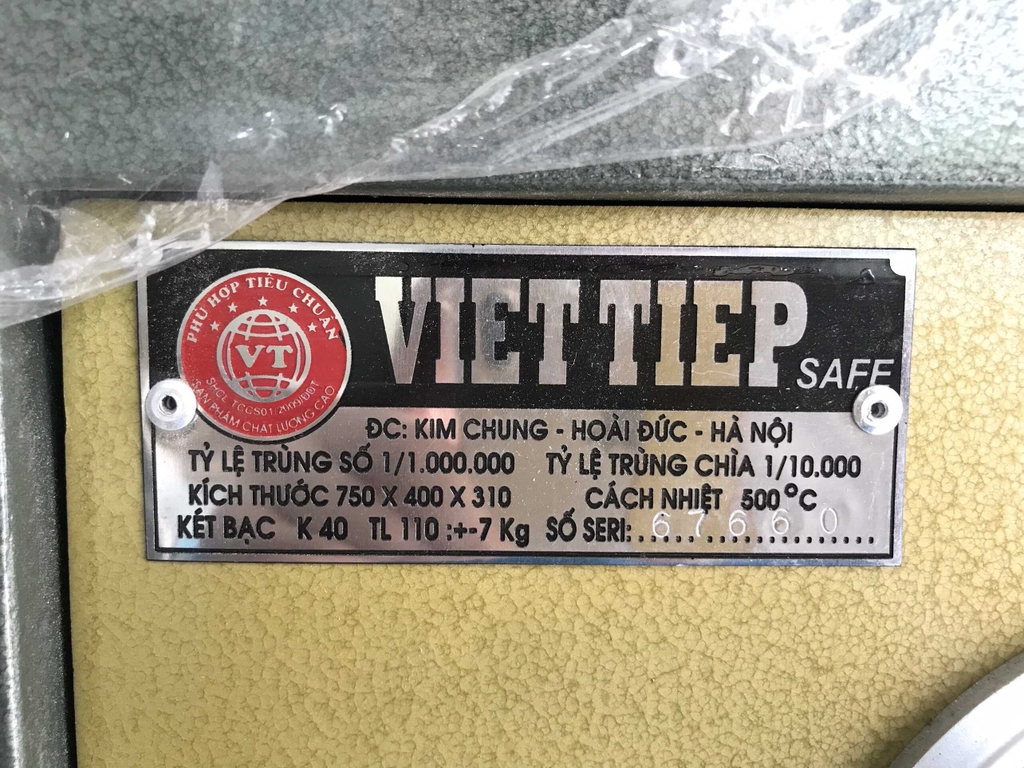 Két Sắt Việt Tiệp Khóa Cơ K40