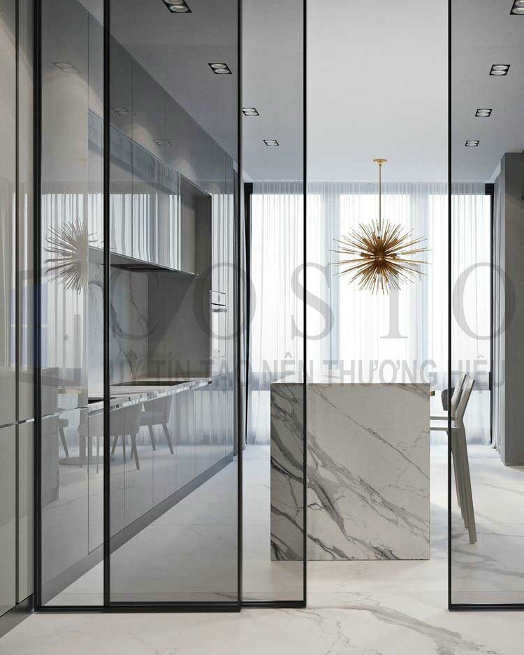 Cửa lùa slim Xingfa