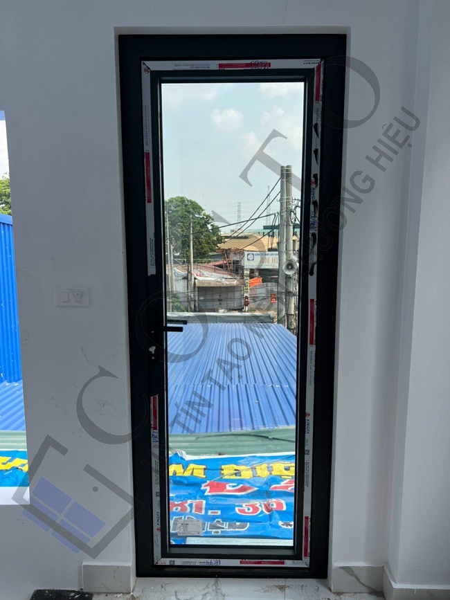 Cửa nhôm 1 cánh phòng ngủ