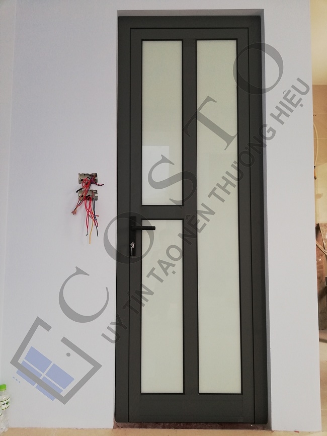 Kích thước cửa đi 1 cánh nhôm Xingfa