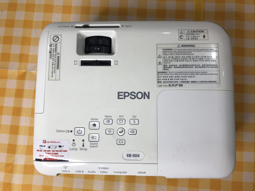 Máy chiếu cũ Epson EB-X04, 2800 Ansi, XGA