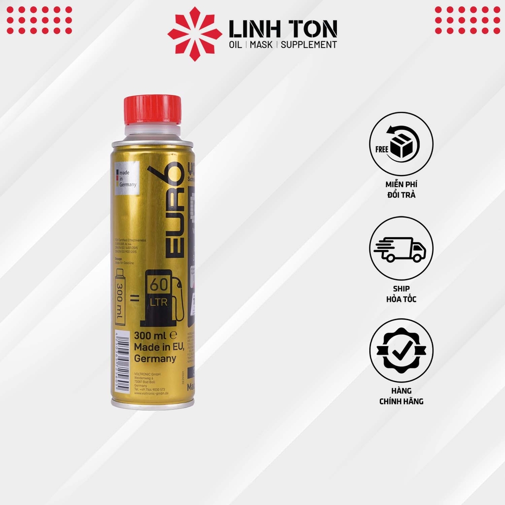 Phụ gia súc kim phun Voltronic G20 Injector Cleaner 300ml nhập khẩu Đức