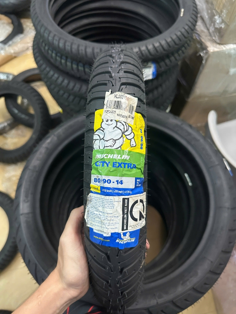 Vỏ xe tay ga Michelin City Extra 80/90 - 14