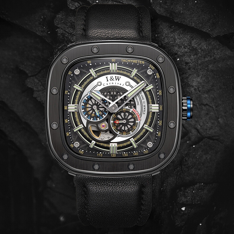 Đồng Hồ Nam I&W Carnival 666G1 Automatic