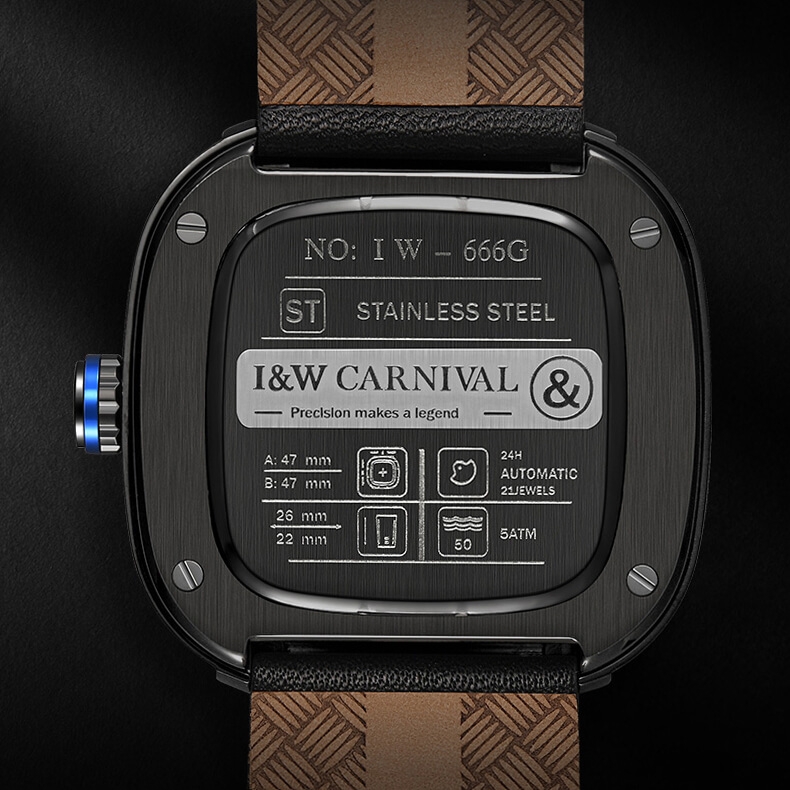 Đồng Hồ Nam I&W Carnival 666G2 Automatic