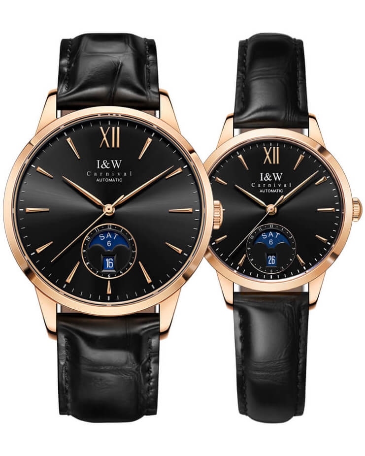 Đồng Hồ Đôi I&W Carnival 527D1 Automatic