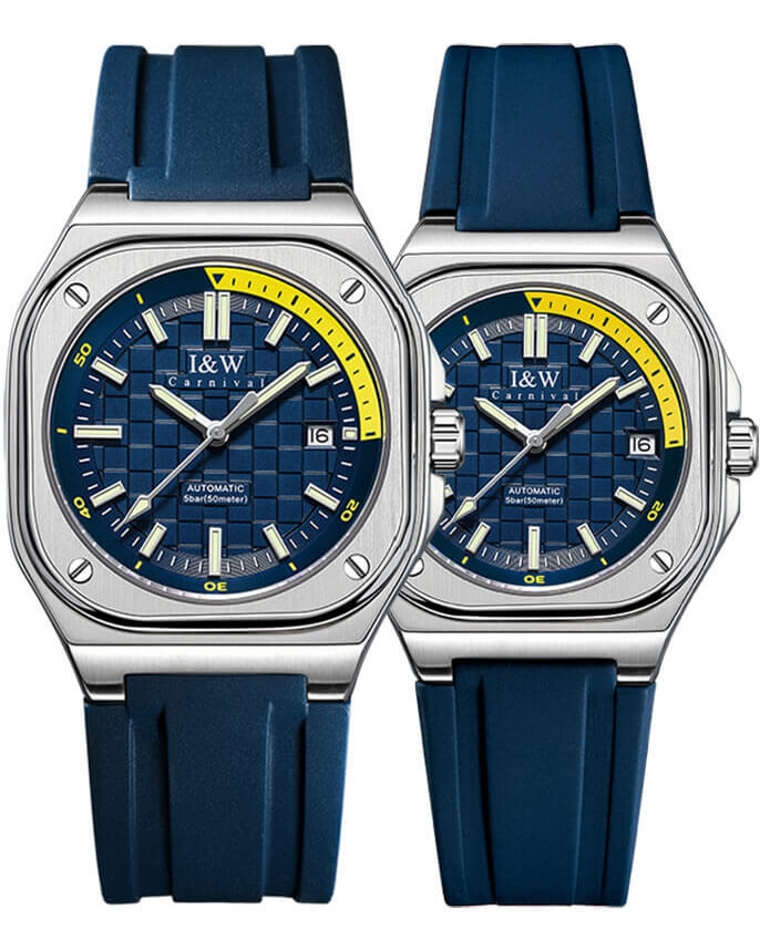 Đồng Hồ Đôi I&W Carnival 673D3 Automatic