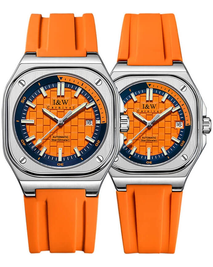 Đồng Hồ Đôi I&W Carnival 673D3 Automatic