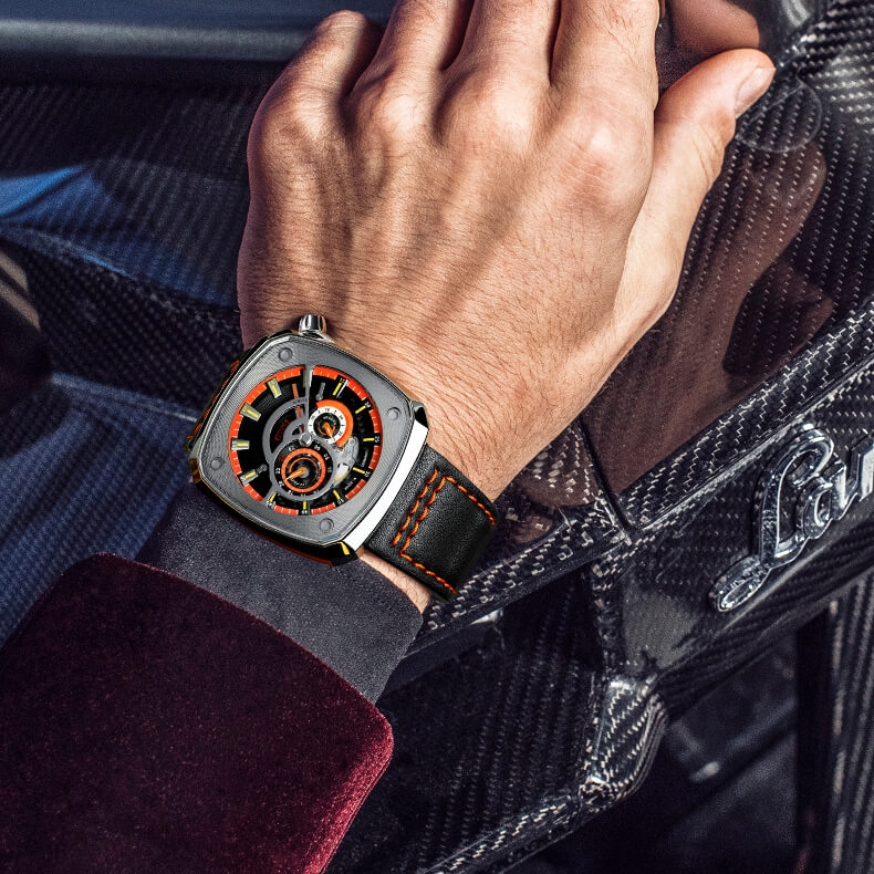 Đồng Hồ Nam Bonest Gatti Offshore Speed BG6601-B1 Automatic