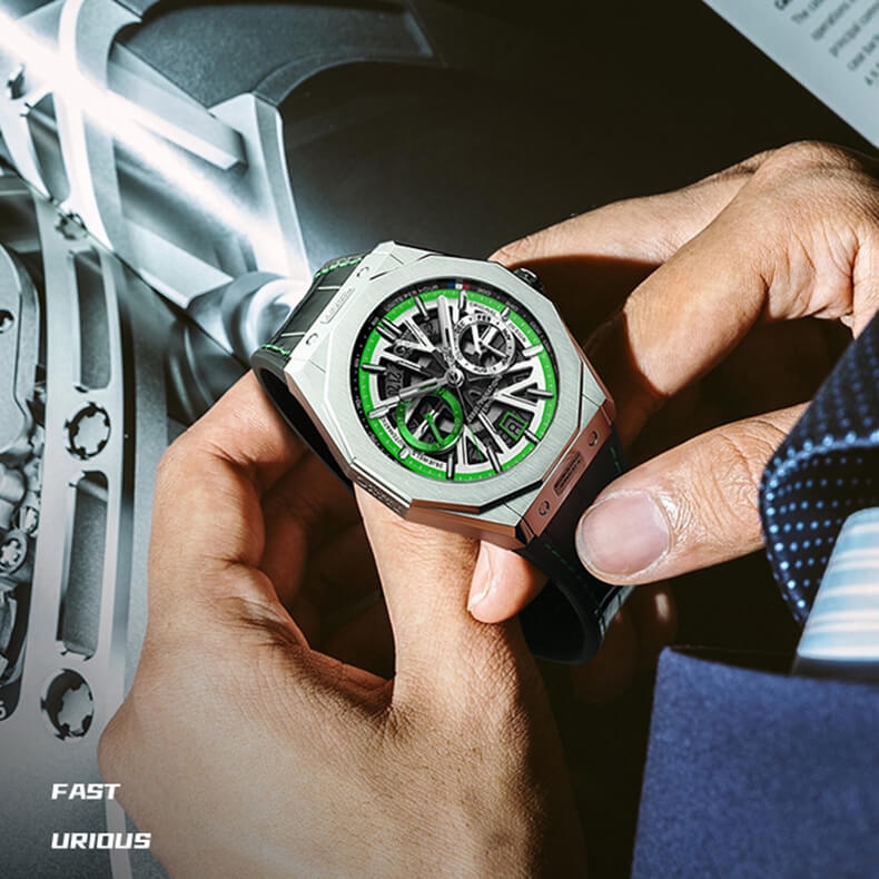 Đồng Hồ Nam Bonest Gatti King Speed BG9601-B5 Automatic