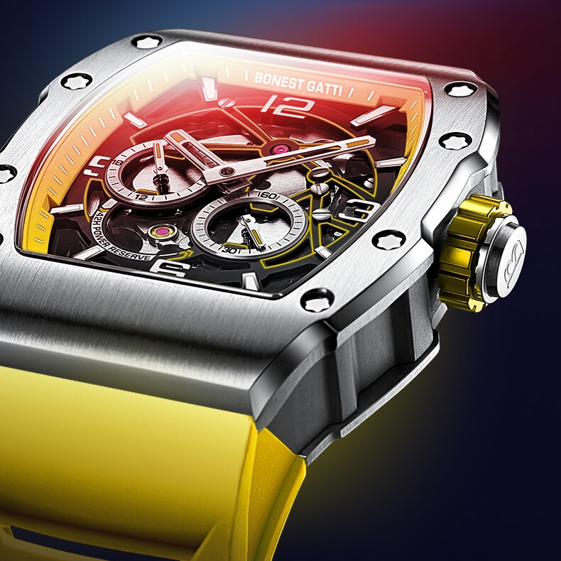 Đồng Hồ Nam Bonest Gatti Ghost Speed BG9903-A1 Automatic